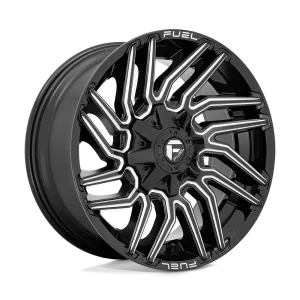 Fuel – D773 TYPHOON – Black – 20″x10″ -18mm – Summer Wheels – D77320002647